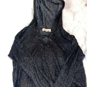 sweater with ties